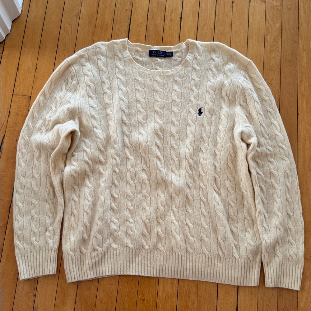 Ralph Lauren Wool-Cashmere Blend Sweater - Size XXL (flaw) - Picture 5 of 9